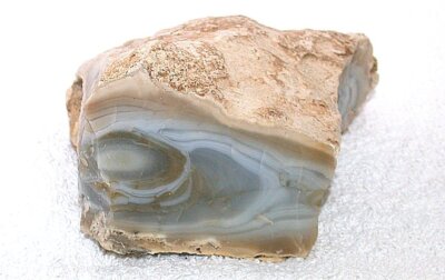 986 Gram 2 Lb 2.7 Oz Mohave Blue Gray Agate Chalcedony Silica Cab Rough EBS8364