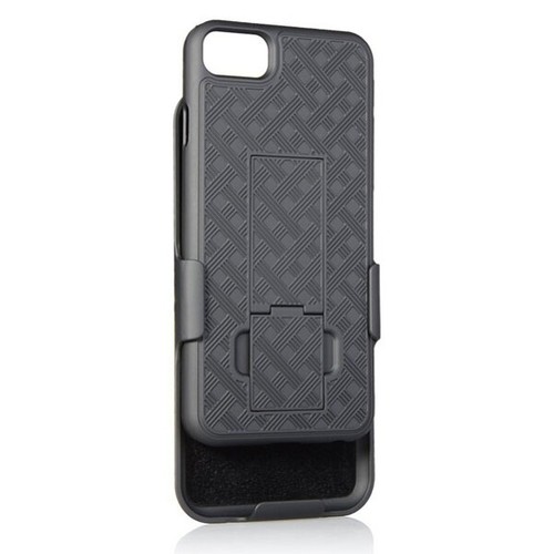 iPhone 6 6S 7 8 Case Belt Clip Holster w Mirror Screen Protector HD Clear - 第 6/10 張圖片