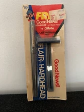 Vintage Unopened 1970’s Gillette Good News Razor + Paper Mate Flair Pen