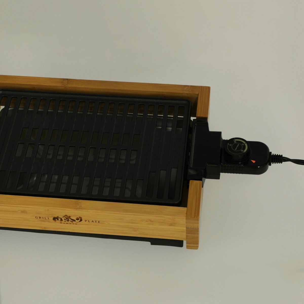APIX Smoke Reduction Grill Hot Plate Roaster AGP-242 BB Bamboo AC