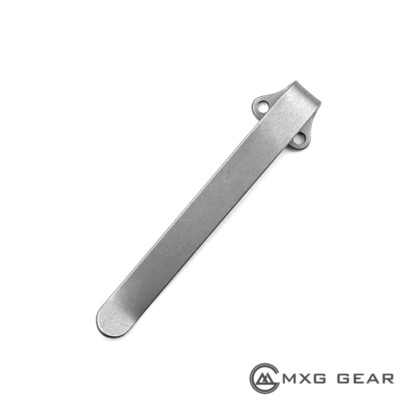 Titanium Deep Carry Pocket Clip for Zero Tolerance ZT0566 ZT0566CF ZT0566BW