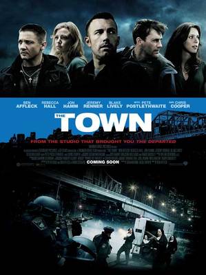 THE TOWN Movie POSTER 27x40 C Ben Affleck Blake Lively Jon Hamm Jeremy Renner