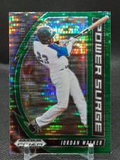 JORDAN WALKER 2020 PRIZM DRAFT POWER SURGE GREEN PULSAR PRIZM CARDINALS 