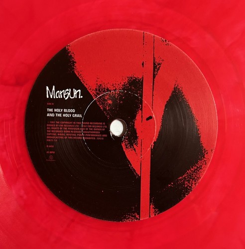 MANSUN. SHE MAKES MY NOSE BLEED. FULLY HAND SIGNED. 7" RED VINYL. R 6458. 1997 - Picture 9 of 12