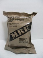 Mre Menu 4 Maple Sausage Sealed Ready To Eat Meal Mre Menu 4 Maple Sausage Sealed Ready To Eat Meal