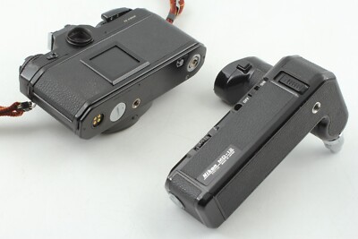Exc+5 w/ MD-12 MD12 MR-2 】 Nikon FE Black Body 35mm SLR Film