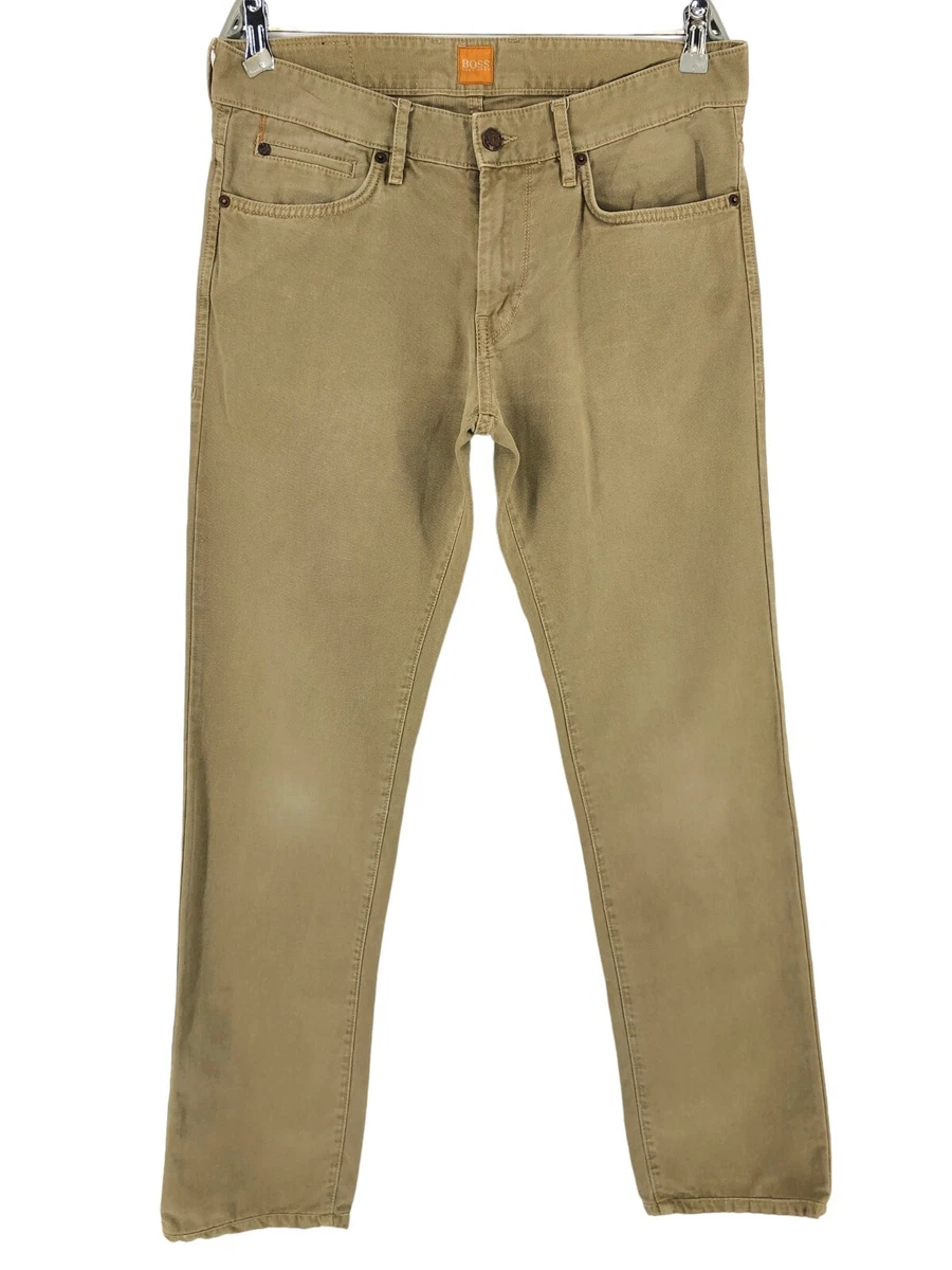 Hugo Boss Pantalon Orange24 Barcelona Chino Hommes Taille W33 L32 eBay