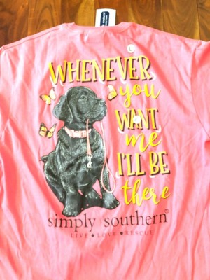 simply southern black lab shirt