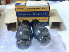 ( 2 ) Rare Fine CV509 UK 6V6G Vintage Vacuum Tubes  NOS Finer Sounding 6V6 Tubes