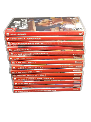 Replacement Case Box for Nintendo Switch Games (NO GAME) *BUY 2