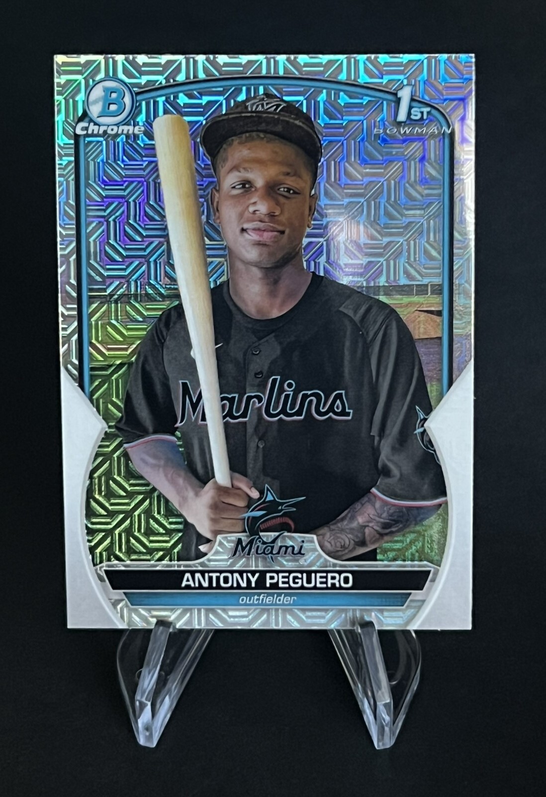 2023 Bowman Chrome Mega Box #BCP62 Antony Peguero - 1st Bowman