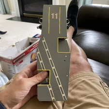 Vintage Galoob Micro Machines Aircraft Carrier Playset 1988