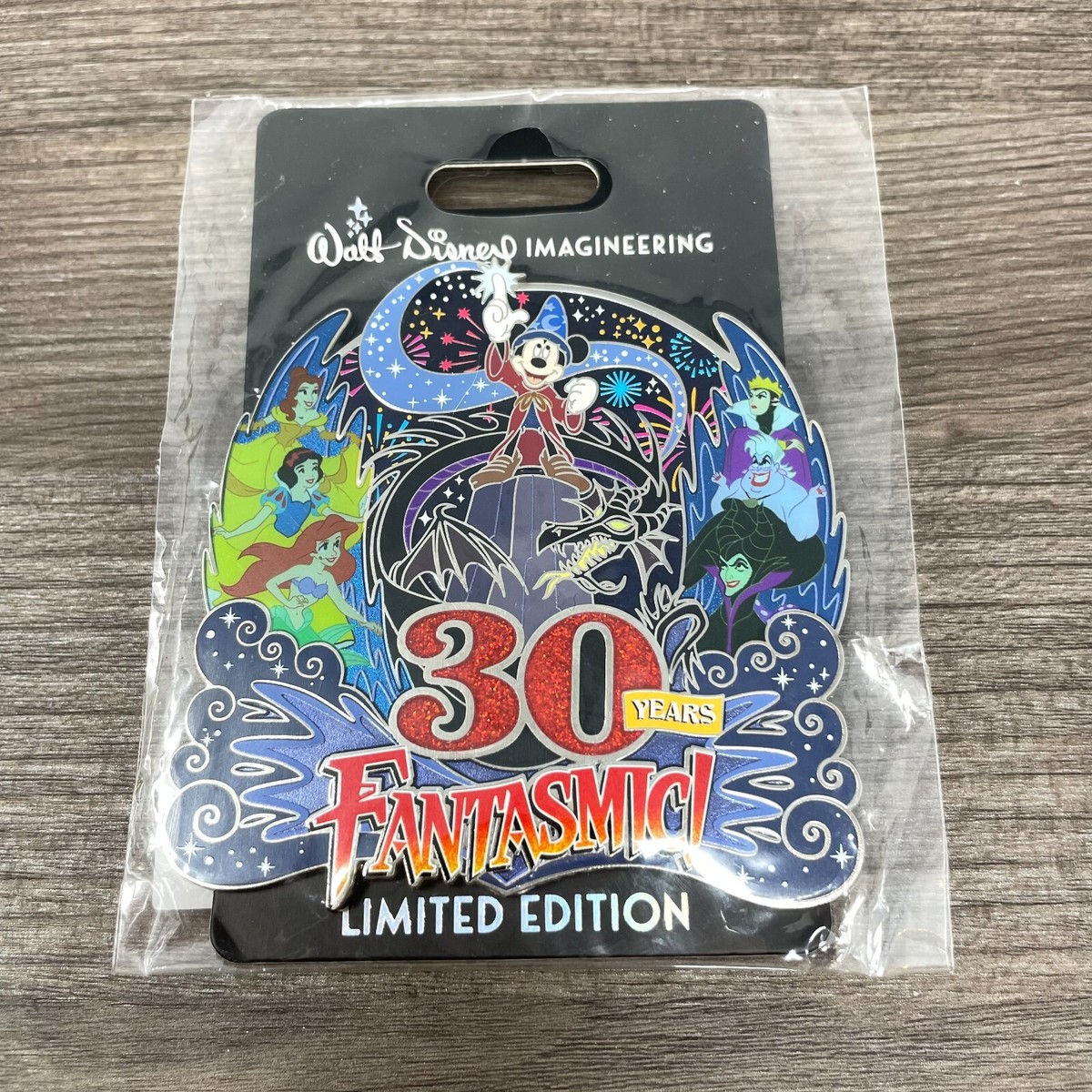 Disney WDI Pin Fantasmic 30 Years Anniversary Sorcerer