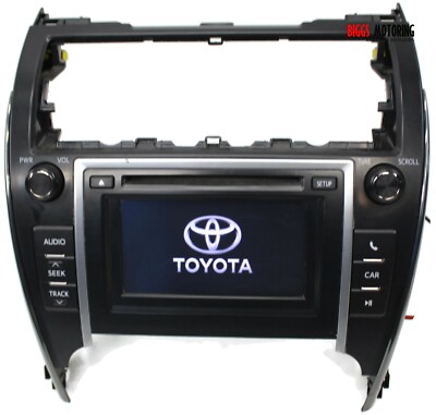 2012-2014 Toyota Camry 57012 Radio Touch Display Screen Cd Player