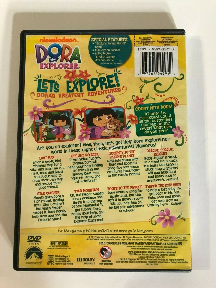 その他 Great Explorers [DVD] DORA THE EXPLORER ~ LET'S EXPLORE ~ DVD ~ DORA'S GREATEST