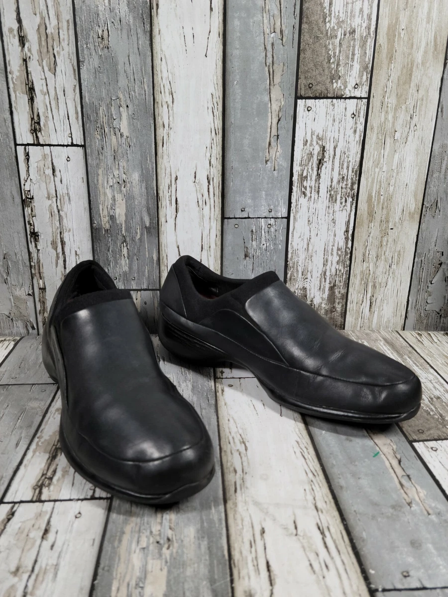 MERRELL Spire Stretch Black Leather Women s Slip On Comfort