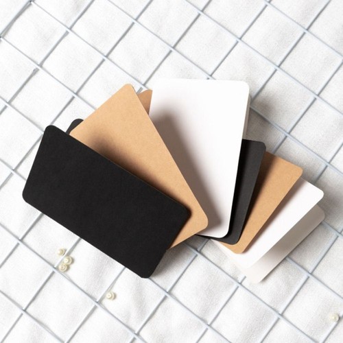 20pcs Blank Postcard Kraft Paper Blank Cards Paper Card Wedding/Birthday Party - Picture 8 of 15