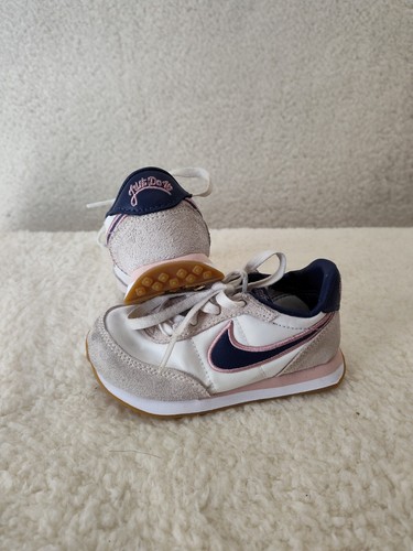 Nike Waffle Trainer 2 SD Toddler Sneakers 7C Gray Suede Lace Up Athletic Shoes - Picture 14 of 18