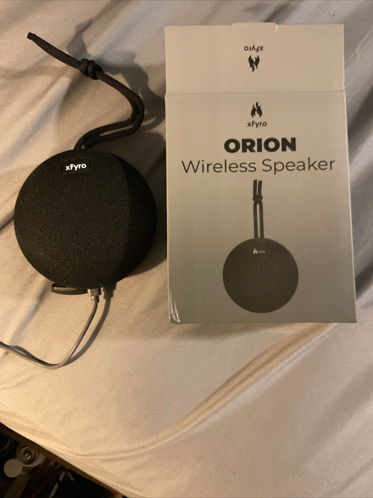 fyro wireless bluetooth waterproof speaker black Orion-image