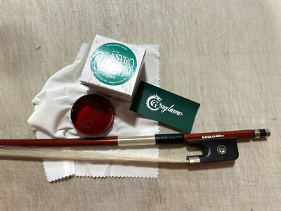 Gagliano 2 Stars Cello Bow 4/4 with Pirastro Cello Rosin