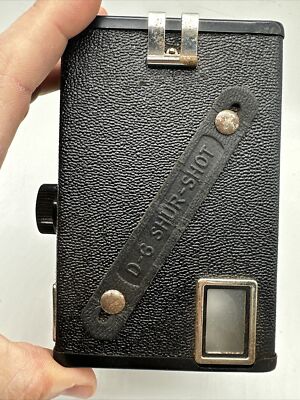 Vintage Agfa Ansco D6 Shur Shot Camera with Original box (1930s