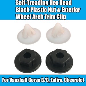 PANNEAU ATTACHES & Clips Bordure Opel Corsa C - Zafira Pièce 91 1 Set - Foto 6