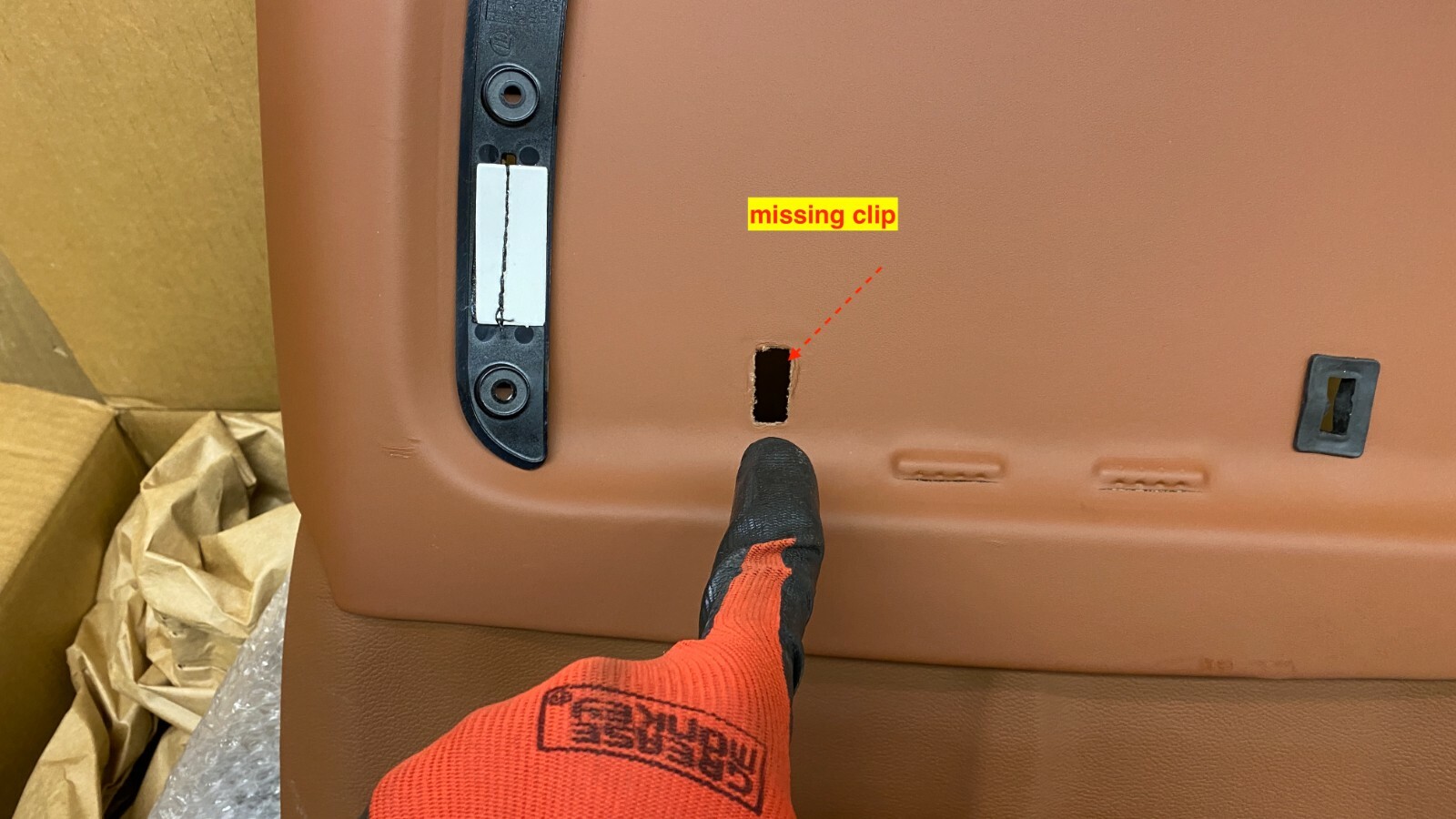 2014-2020 Maserati Quattroporte M156 Left Front seat seatback panel OEM