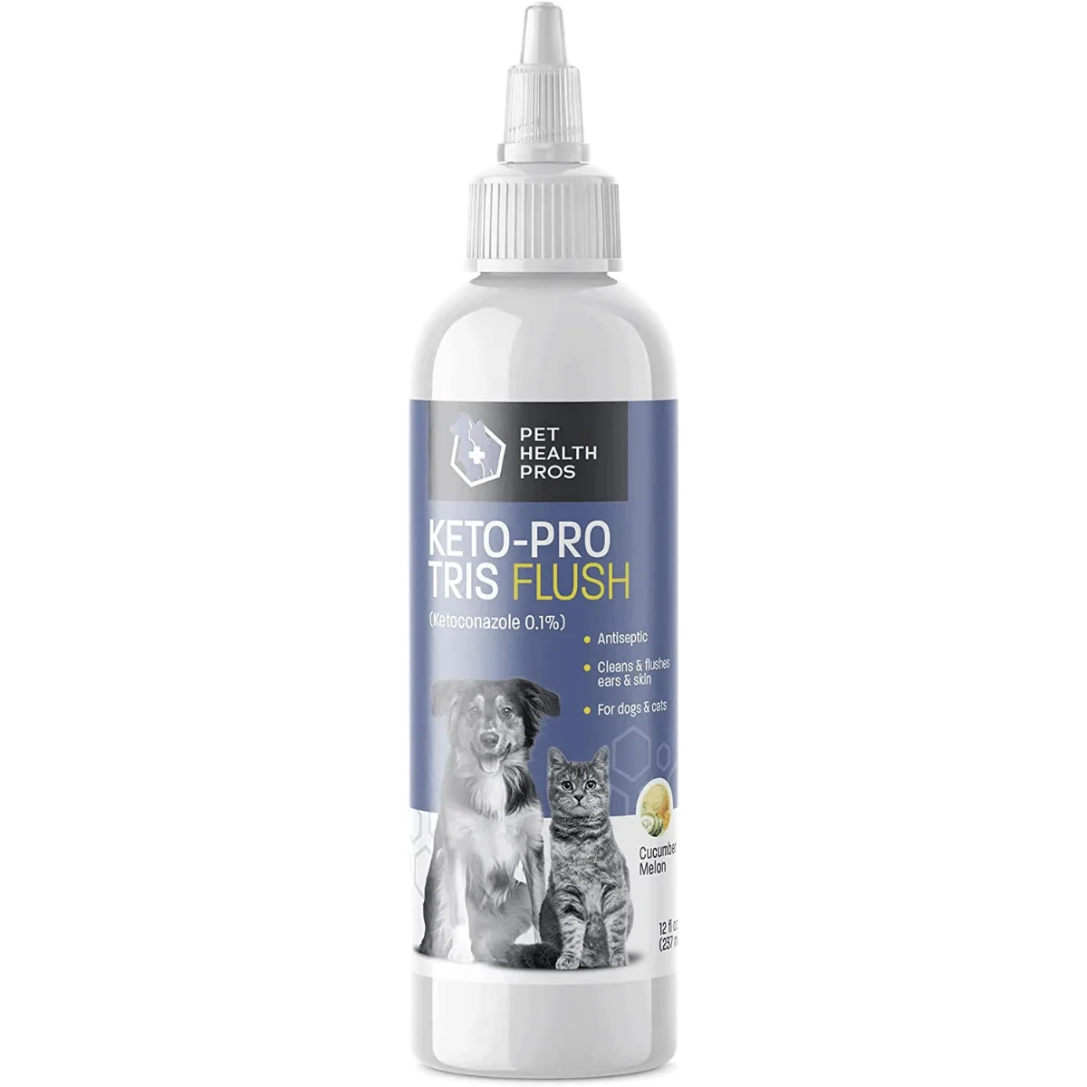 Pet Health Pros Keto Pro Tris Flush Cat and Dog Ear Cleaner