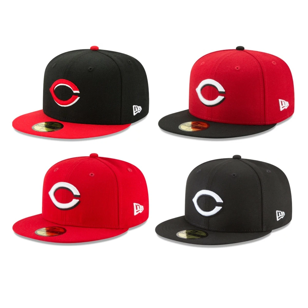 Cincinnati Reds CIN MLB Authentic New Era 59FIFTY Fitted Cap - 5950 Hat Cap