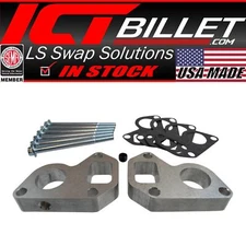 Water Pump Spacer 7/8" Adapter Swap Kit (Corvette to LS1 Camaro) LSX LS2 LS3 GTO