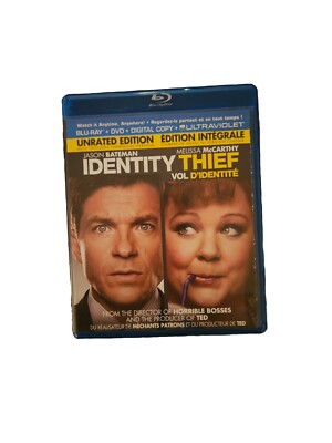 Identity Thief (Blu-ray Disc, 2013, Canadian) Tested! Free Shipping!