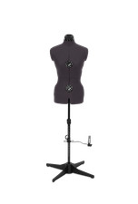 Tailors Dummy Adjustable Torso Dressmaker Female Mannequin Sizes 6 to 22 Grey