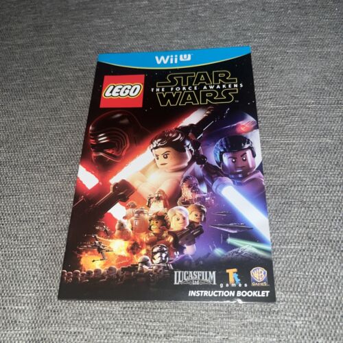 LEGO Star Wars Nintendo Wii U MANUEL SEULEMENT authentique original - Photo 1 sur 2