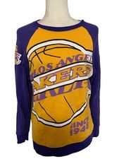 lakers vintage Mens Women long sleeve unisex sweatshirt sweater top small medium