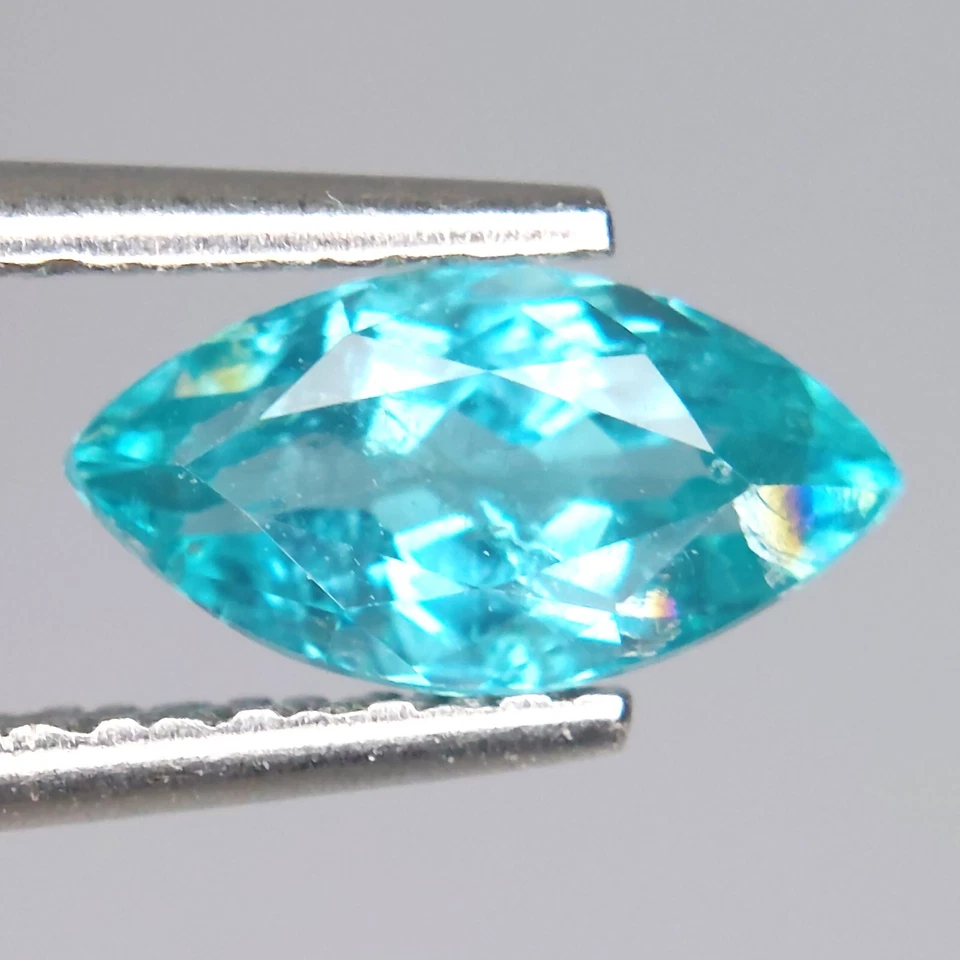 1.39Cts EXQUISITE MARQUISE SHAPE NATURAL PARAIBA  BLUE APATITE LOOSE GEMSTONE - Image 3 of 3