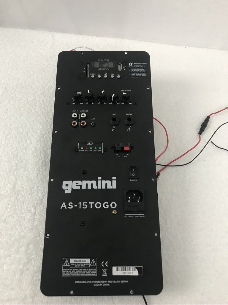 gemini speaker replacement parts