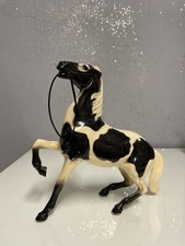 Hartland Western Horse semi rearing Black White Heartland 8