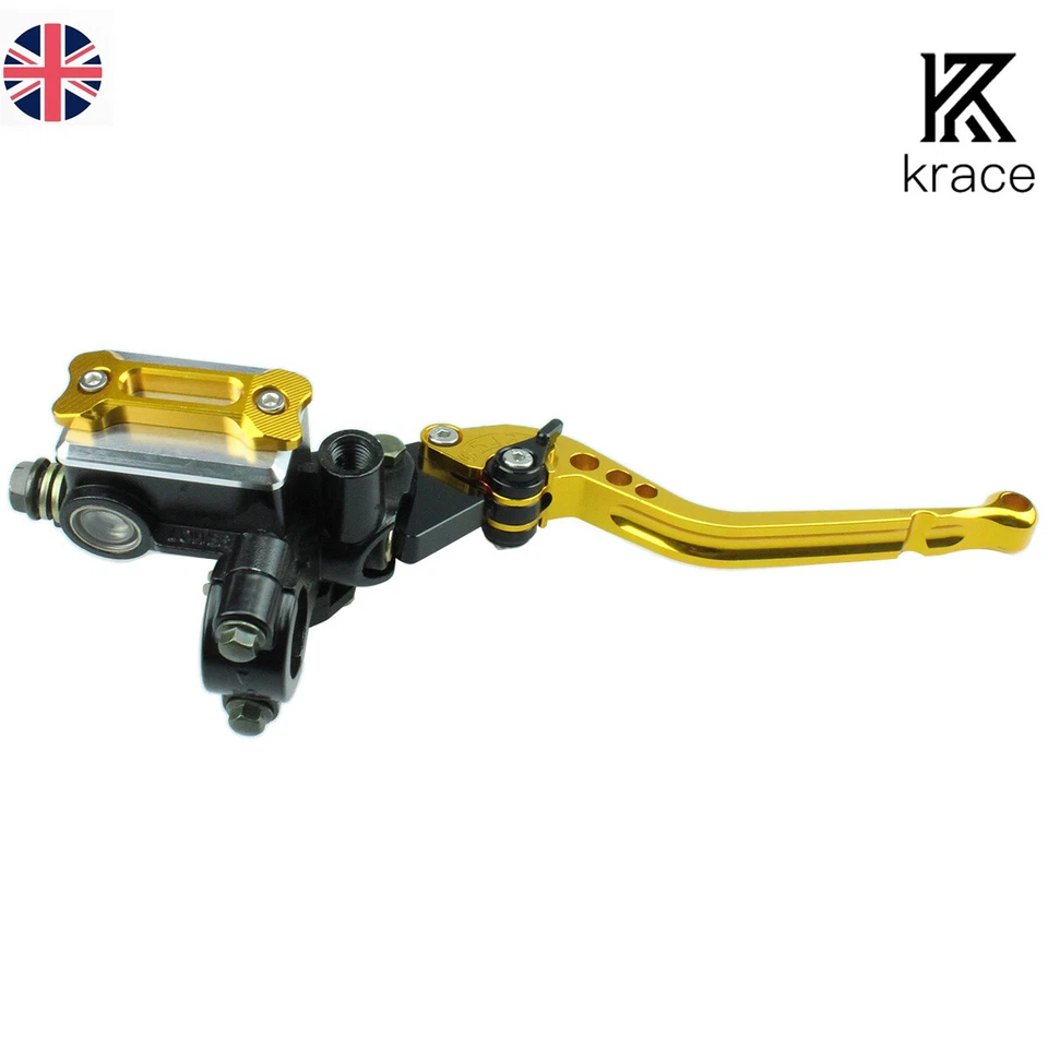 Motorcycle Front Brake Clutch Master Cylinder Levers For Appilia RS125 50-300CC - Image 4 of 4