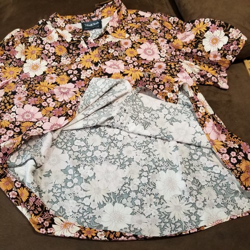 NWT MODCLOTH X PRINCESS HIGHWAY BUTTON UP BLOUSE FLORAL SHORT SLEEVE Sz 24 - Picture 8 of 13