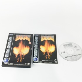 Doom Sega Saturn Game Boxed Complete - PAL UK