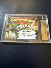 2025 Leaf Metal Savage Pre-Prod Proof-Super Prismatic Gold - Dillon Gabriel 1/1