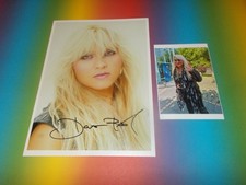 Doro Pesch Warlock sexy signed signiert Autogramm auf 20x28 Foto in person