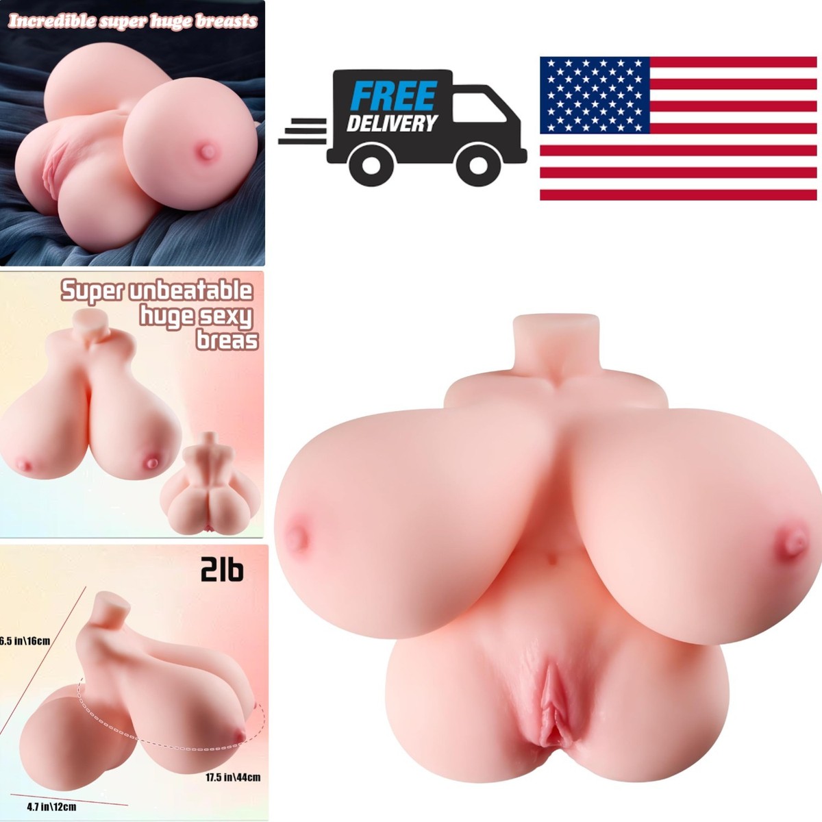 Small Big Boobs Sex Doll for Men with TPE Material and Easy Care | eBay