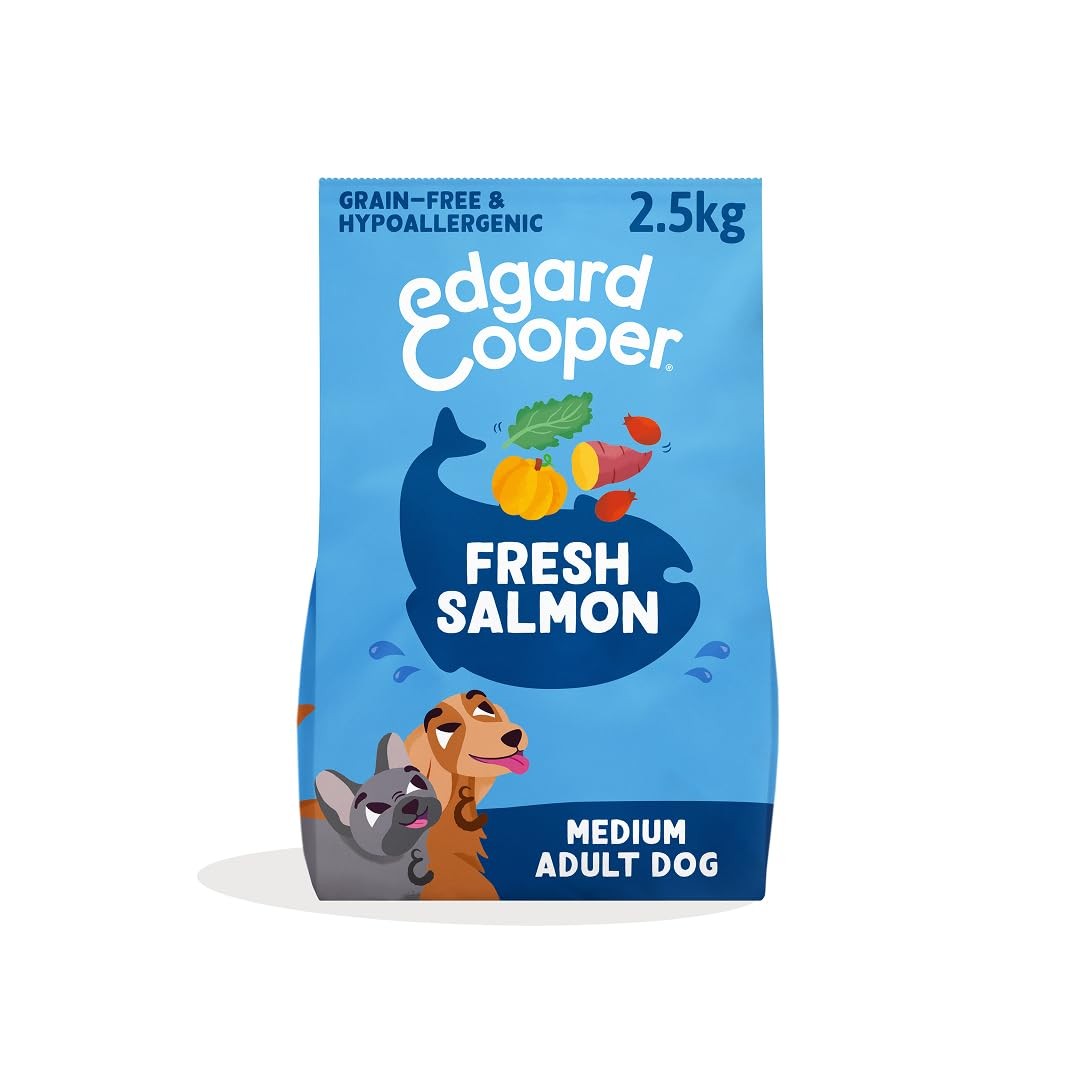 Edgard & Cooper Crocchette Cani Adulti Cibo Secco Senza Cereali Mangime Naturale