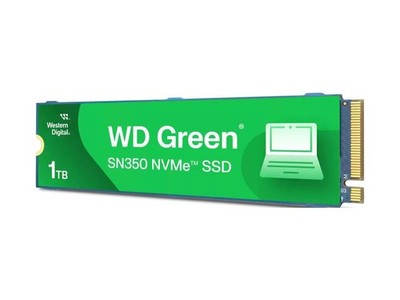 WD  Green  SN350 NVMe  1TB SSD - M.2 2280 Internal - PCI Express NVMe  (PCI