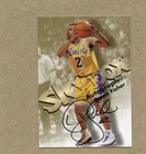 1998-99 Skybox Premium Autographics Derek Fisher Auto.......EX-NM+