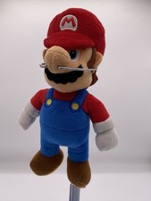Super Mario Plush 8" Nintendo Stuffed Character Toy Red Hat Blue Overalls