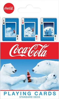 MasterPieces - Coca-Cola Polar Bear Playing Cards - 54 Card Deck