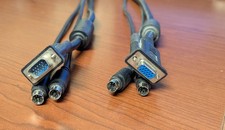 25' Foot VGA / PS2 KVM Extension Cable