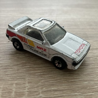 Matchbox International 74 Toyota MR2 in weiß ''Toyota MR2 Pace Car'' 